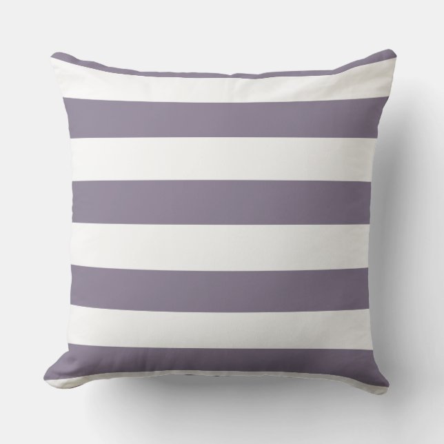 Enkelt klassiskt Vågrät för Lila Rand Pillow Kudde (Framsida)