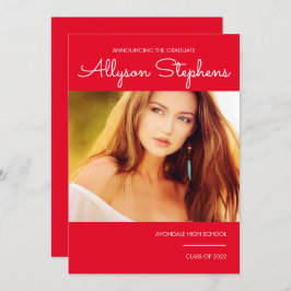 Enkelt klassskript Ett fotorött | Vittext Meddelande