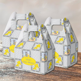 Enkelt könsmognadslager för cute-mus och ost presentaskar