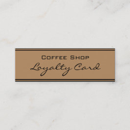 Enkelt kort för stansmaskin för lojalitetguldsvart