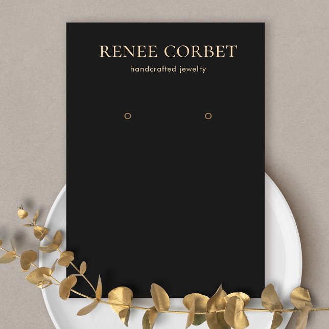 Enkelt kort för svart Visning (Skapare uppladdad)