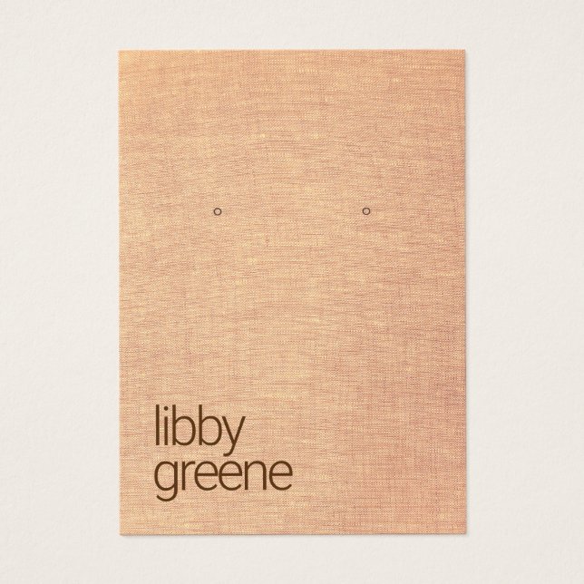 Enkelt kort för Visning av juveleraravläsning i Ru (Framsidan)