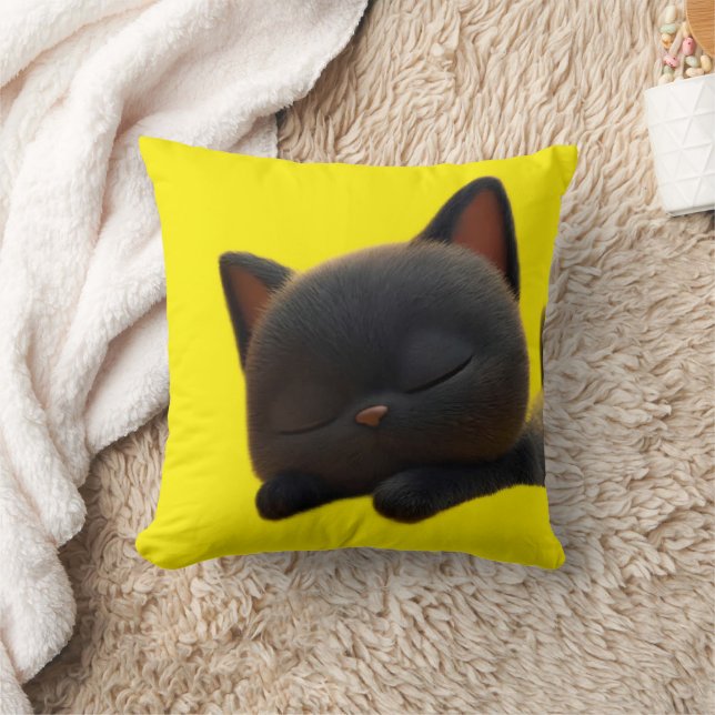 Enkelt kute Pillow - Adsible Gift for Pet Lov Kudde (Filt)