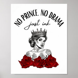 Enkelt kvinnligt färgat kvinnor för anti- Valenti Poster