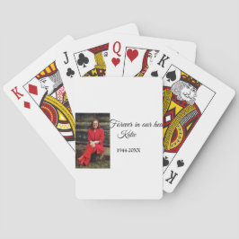 enkelt Lägg till bildtextmemorandummet Casinokort