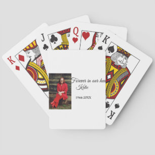 enkelt Lägg till bildtextmemorandummet Casinokort