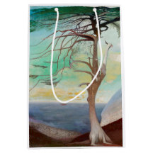 Enkelt liggande Träd-kantfärg