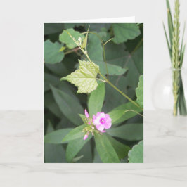 Enkelt liv ... Är inte enkel Flower-offert Kort