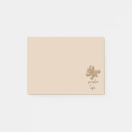 Enkelt Liv Minimalism Anteckningar Post-it Block