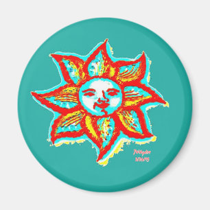 Enkelt ljus solmagnet magnet