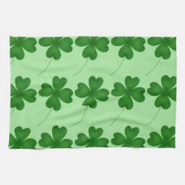 Enkelt lyckligt skämt kökshandduk