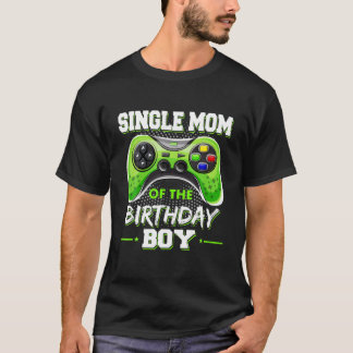Enkelt Mamma i födelsedagsvideoklippet Dekoratione T Shirt