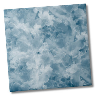 Enkelt Marble Blue Backsplash Kakelplatta