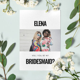 Enkelt minimalistiskt foto Kommer du att bli min b