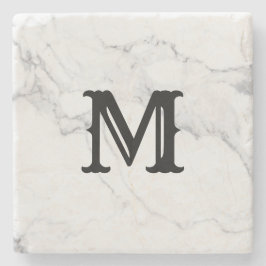 Enkelt minimalistiskt inledande utformning av marm stenunderlägg