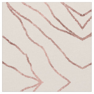 Enkelt minimalistiskt Ro Guld Rosa, tyst Rand Tyg