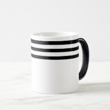 Enkelt minimalistiskt svart och vitt rand