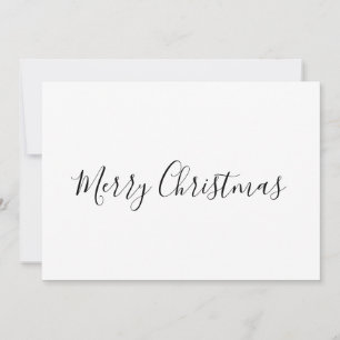 ENKELT MINIMALT god jul-kort Tack Kort
