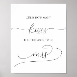 Enkelt minimalt hur många Kisses-Möhippor spelas Poster