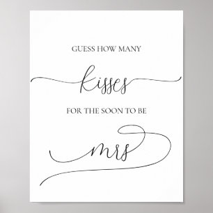 Enkelt minimalt hur många Kisses-Möhippor spelas Poster