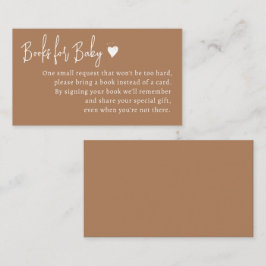 Enkelt minimalt könsneutralt Bokar för Baby Tilläggskort