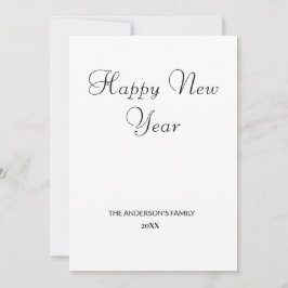 enkelt, minimalt lägga till din text i ett nytt år