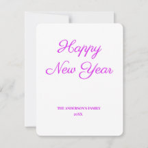 enkelt, minimalt lägga till din text i ett nytt år