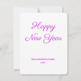 enkelt, minimalt lägga till din text i ett nytt år