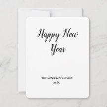 enkelt, minimalt lägga till din text i ett nytt år