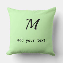 enkelt, minimalt lägga till din text i monogramfot