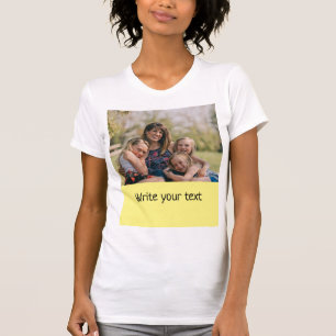 enkelt, minimalt lägga till dina textfotochristmas t shirt