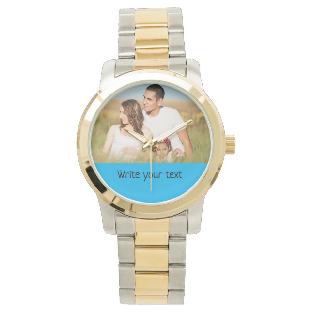 enkelt, minimalt lägga till dina textodoxa bilder armbandsur (Framsida)