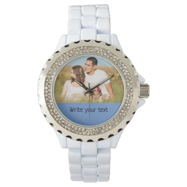enkelt, minimalt lägga till dina textodoxa bilder armbandsur (Framsida)