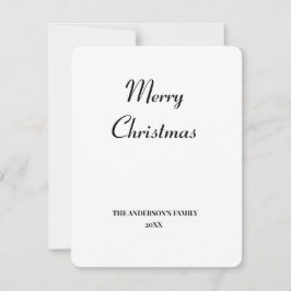 enkelt, minimalt lägga till dina texttecken anpass anteckningskort