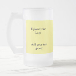 enkelt, minimalt lägga till logotypens textinforma frostat ölglas