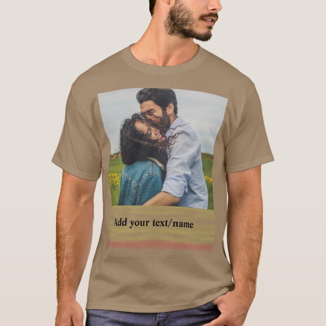 enkelt, minimalt lägga till namnet på bildens vatt t shirt (Framsida)