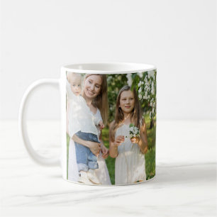 enkelt, minimalt lägga till vår fotokollage namn kaffemugg