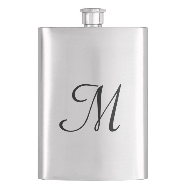 enkelt minimalt monogramlogotyp elegant personlig fickplunta (Framsidan)