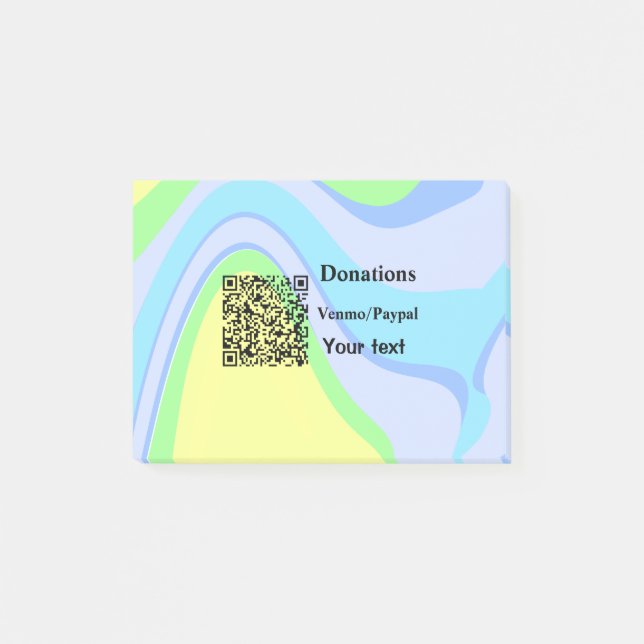 Enkelt minimum av streckkodskrediteringar för beta post-it block (Framsida)