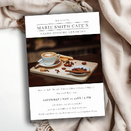 Enkelt minimum Photo Business Grand Open Inbjudan