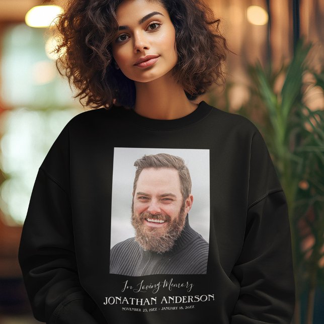 Enkelt minnesfoto t shirt (Skapare uppladdad)