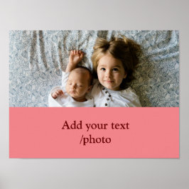 Enkelt minsta färgstarka text lägger till din namn poster