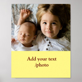 Enkelt minsta färgstarka text lägger till din namn poster