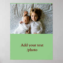 Enkelt minsta färgstarka text lägger till din namn poster