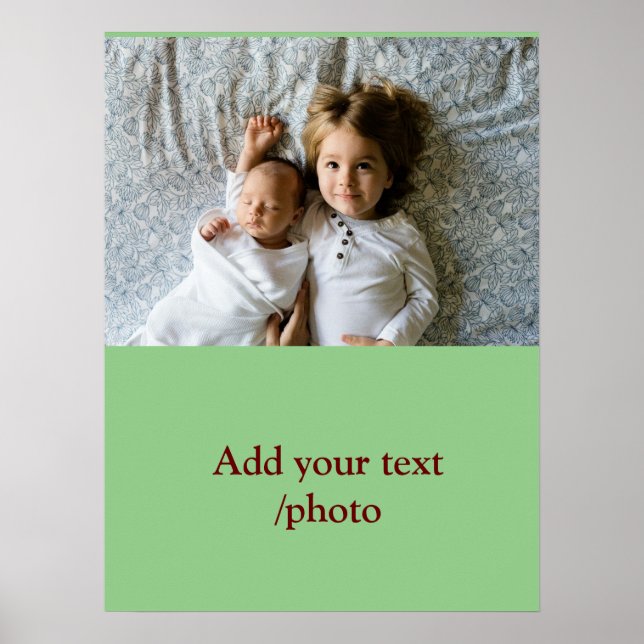 Enkelt minsta färgstarka text lägger till din namn poster (Framsidan)