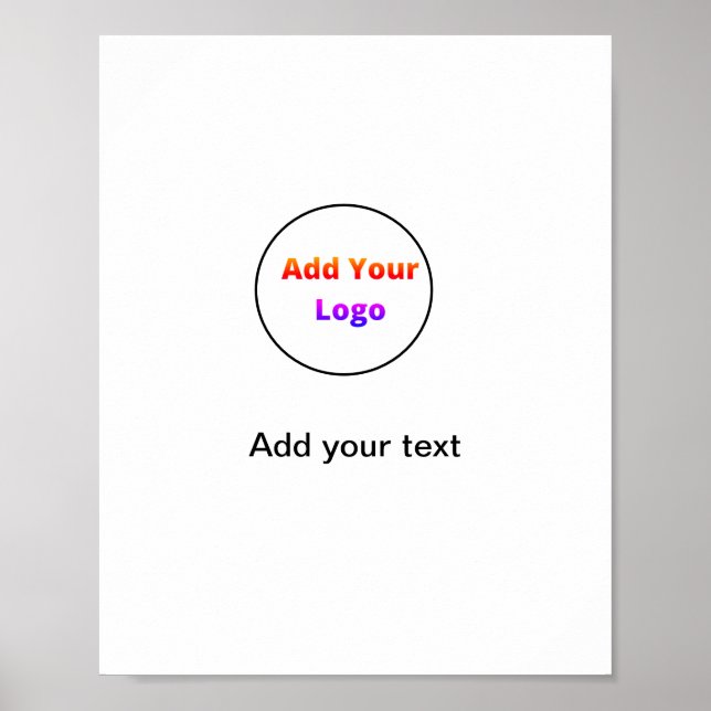 Enkelt minsta färgstarka text lägger till din namn poster (Framsidan)