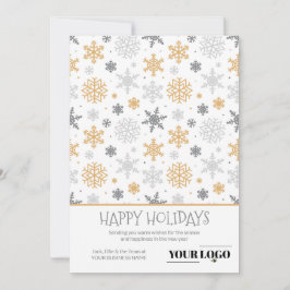 Enkelt modernt kort för Logotyp i företagsklass