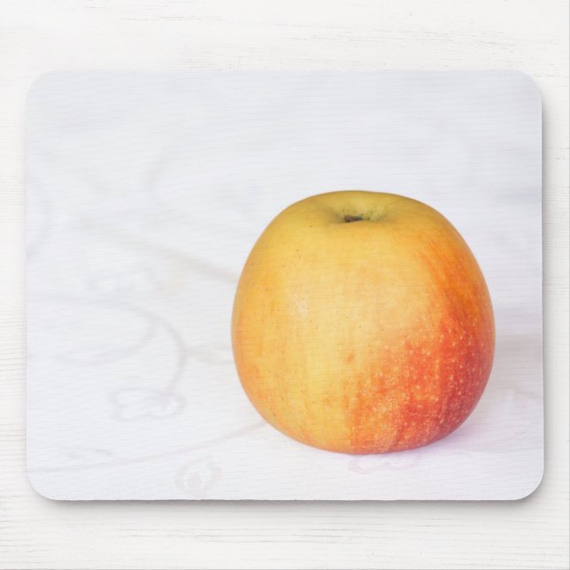 Enkelt moget äpple musmatta (Framsidan)