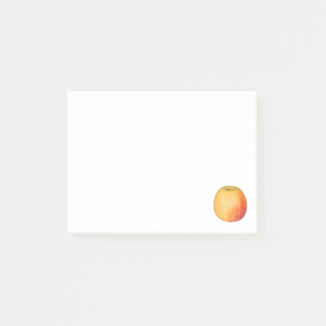 Enkelt moget äpple post-it block (Framsida)