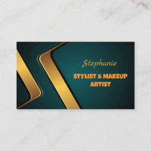 Enkelt monogram för Professionell av elegant Visitkort